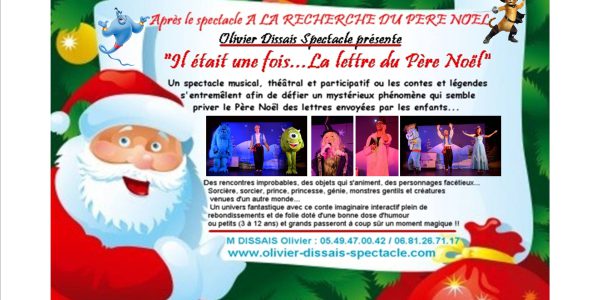 Spectacle de Noël par Olivier Dissais