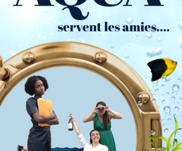 Aqua servent les amis